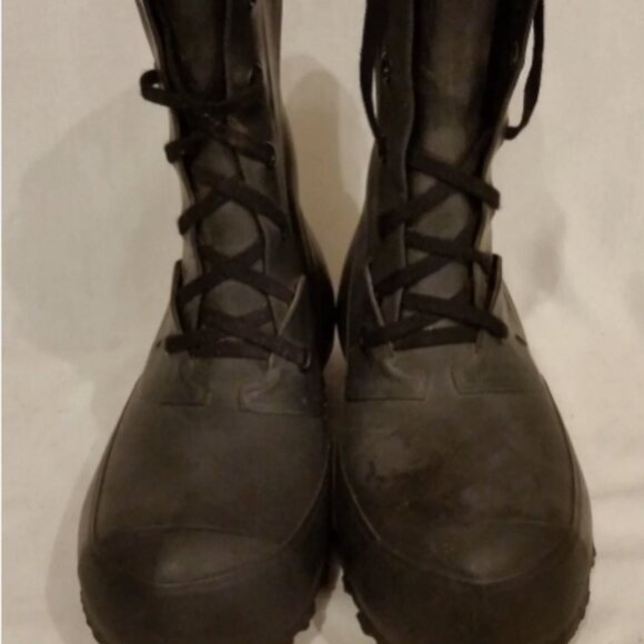 EXTREME ARCTIC COLD WEATHER sz7/X-WIDE MICKEY BUNNY BLACK BOOTS NO VALVE